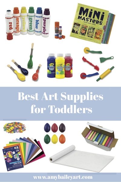 best art supplies for toddlers