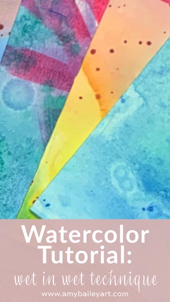 Watercolor Techniques for kids 