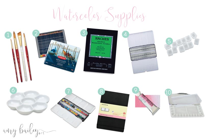 watercolor supply gifts for artists