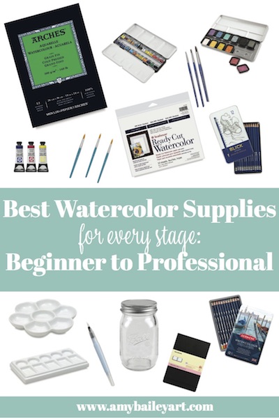 Best Watercolor Supplies for every stage: beginner to professional